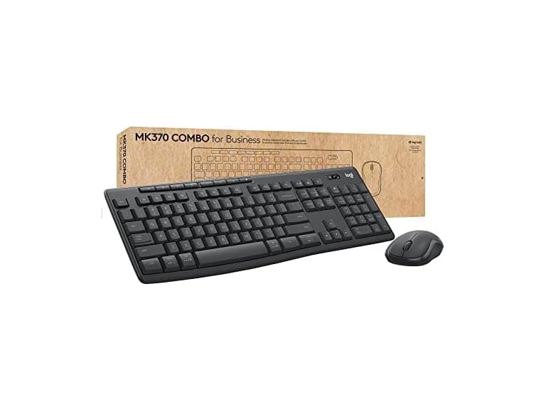 Logitech MK370 Wireless Keyboard and Mouse - Image 1
