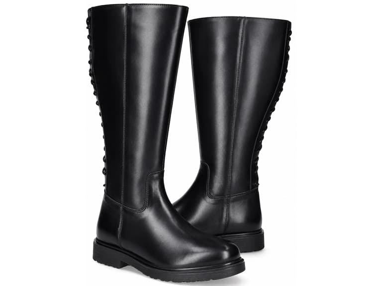Sarjevo Womens Leather Knee High Boots - Image 1