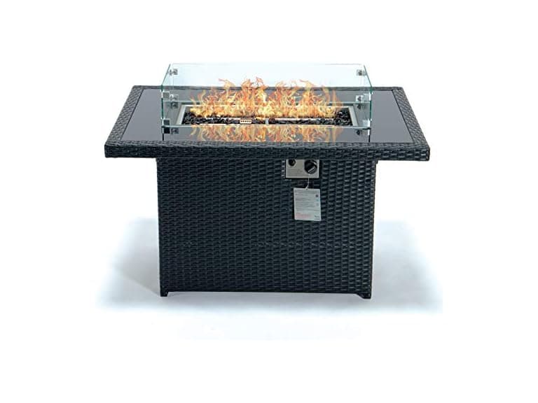LeisureMod Mace Fire Pit Table - Image 1