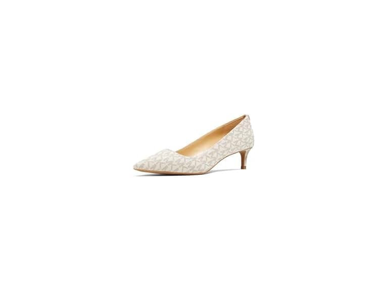 Women's Michael Kors Alina Flex Kitten Pump Vanilla (9.5) - Image 1
