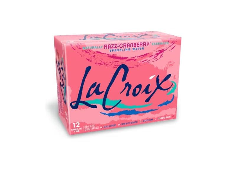 12PK La Croix Sparkling Water, Cran-Raspberry - Image 1