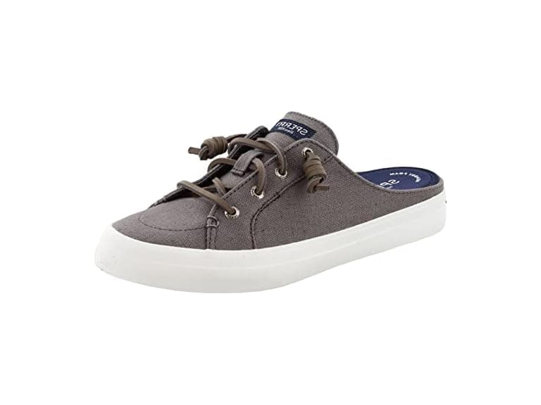  Sperry Crest Vibe Mule Canvas Grey 7.5 - Image 1