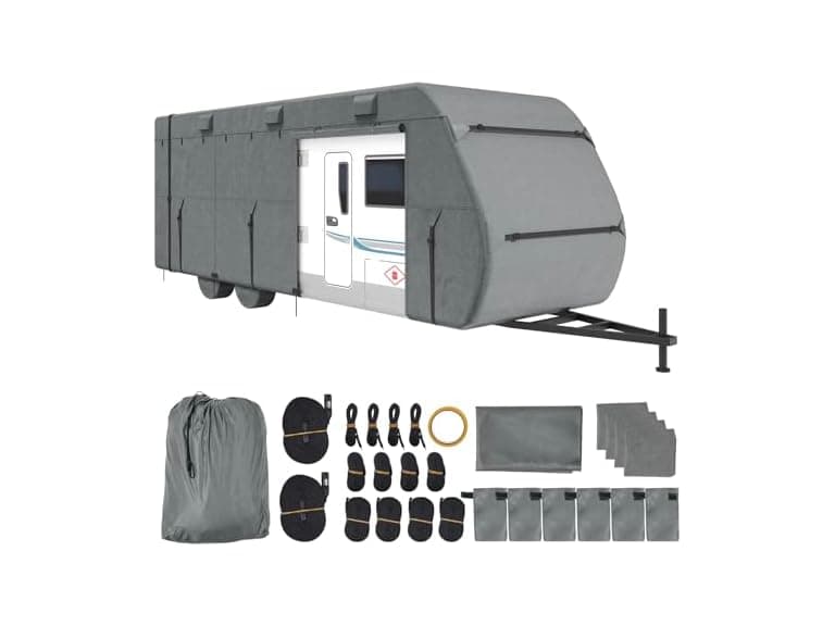 Travel Trailer Cover, 28-31 ft RV Cover, Top - Image 1