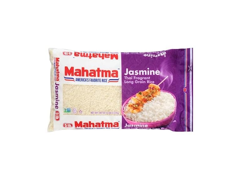 Mahatma Jasmine, 5lb Bag of Rice - Image 1