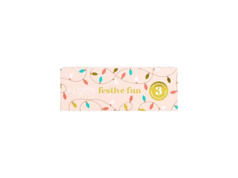 I LOVE I LOVE Cosmetics Festive Fun Bath Bombs - Image 1