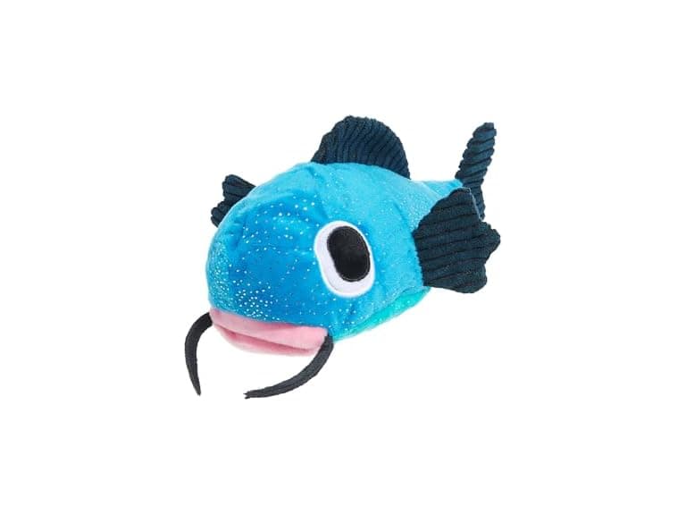 Barkbox Catfish Claude Dog Toy – Plush Squeak Toy - Image 1