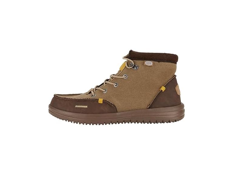HEYDUDE Bradley Waxed Canvas Brown Size - Image 1