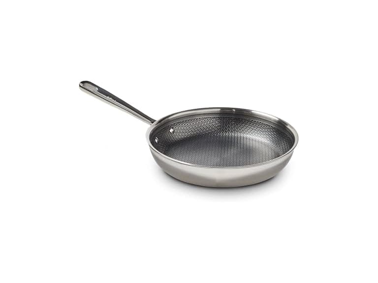 T-fal HybridMesh Tri-Ply Stainless Steel Fry Pan 8 Inch - Image 1