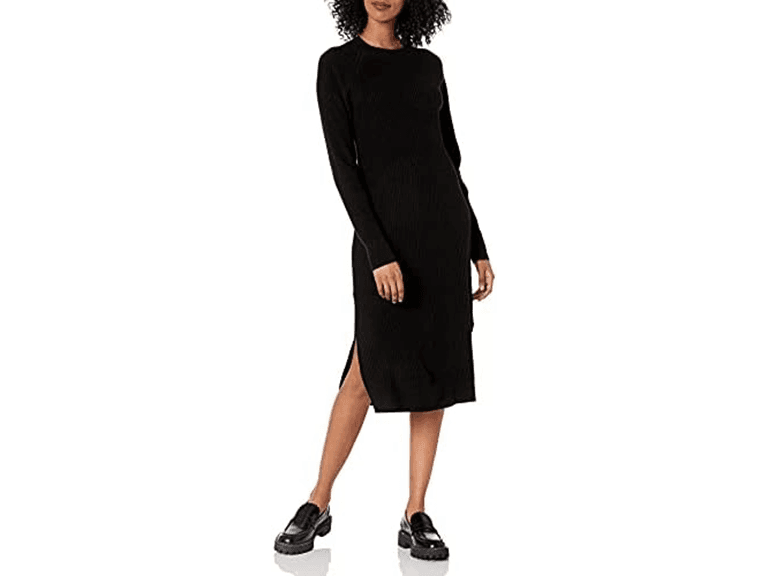 The Drop Women Renata Rib Midi Dress - Image 1