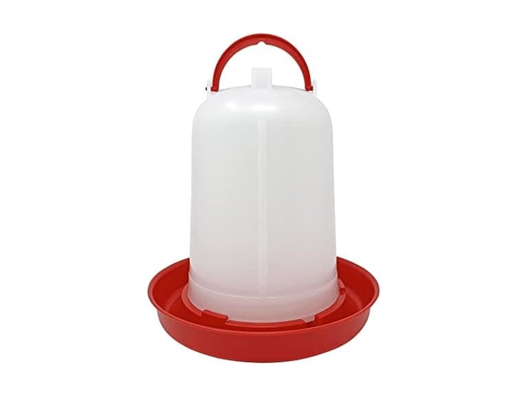 Pecking Order Poultry Waterer, Red - Image 1