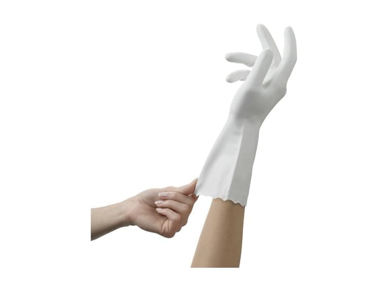 Mr. Clean Bliss Latex-Free Gloves Med White - Image 1