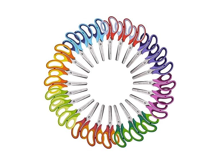 24 Pack Blunt Scissors for Kids - Image 1