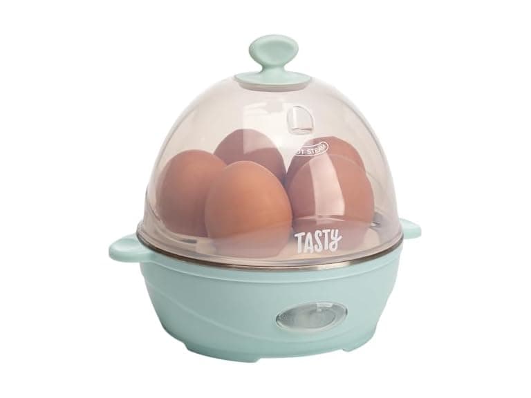 Tasty Mini Rapid Egg Cooker Aqua - Image 1