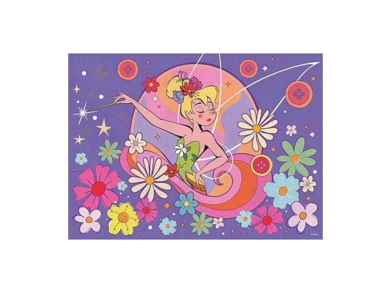 Disney Tinker Bell Flower Magic Puzzle - Image 1