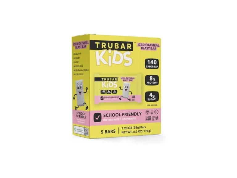 TruBar Kids Iced Oatmeal Bar 5ct, 6.2 OZ - Image 1
