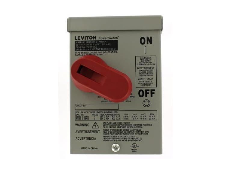 Leviton Type 3R Enclosure - Image 1