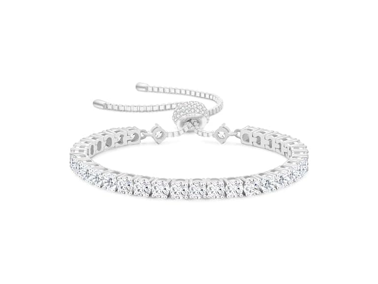 KRKC&CO NS612037 Moissanite Tennis Bracelet - Image 1