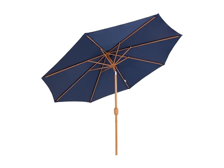 Sunnydaze Decor J8.5ft Patio Umbrella Navy Blue - Image 1