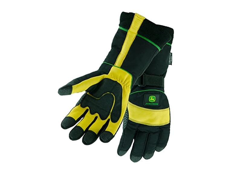 John Deere JD98540 Leather Ski Gloves - Image 1