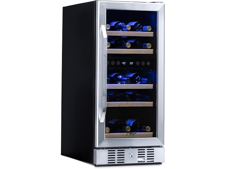Newair Dual Zone Wine Fridge - 29 Bottles - Image 1