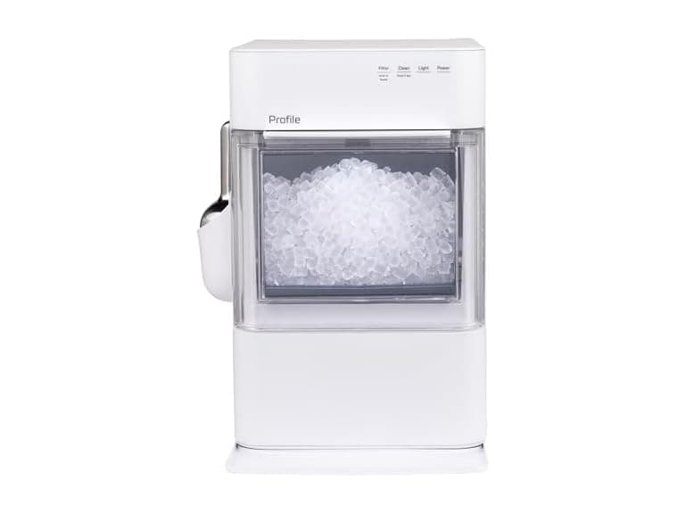 GE Profile Opal 2.0 Ultra Nugget Ice Maker Stone White - Image 1