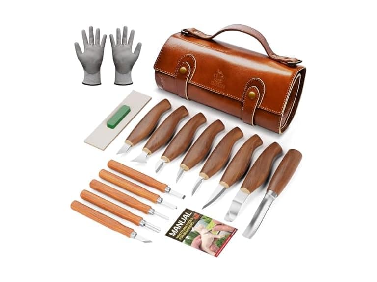 IMYMEE Deluxe Wood Carving Kit - Image 1