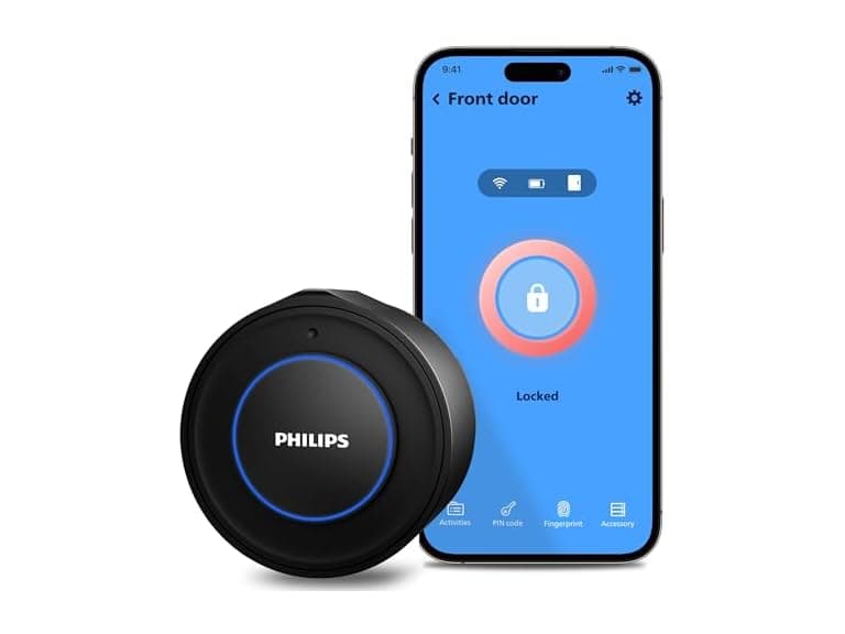 Philips DDL230X-10HW Retrofit Smart Lock Black
