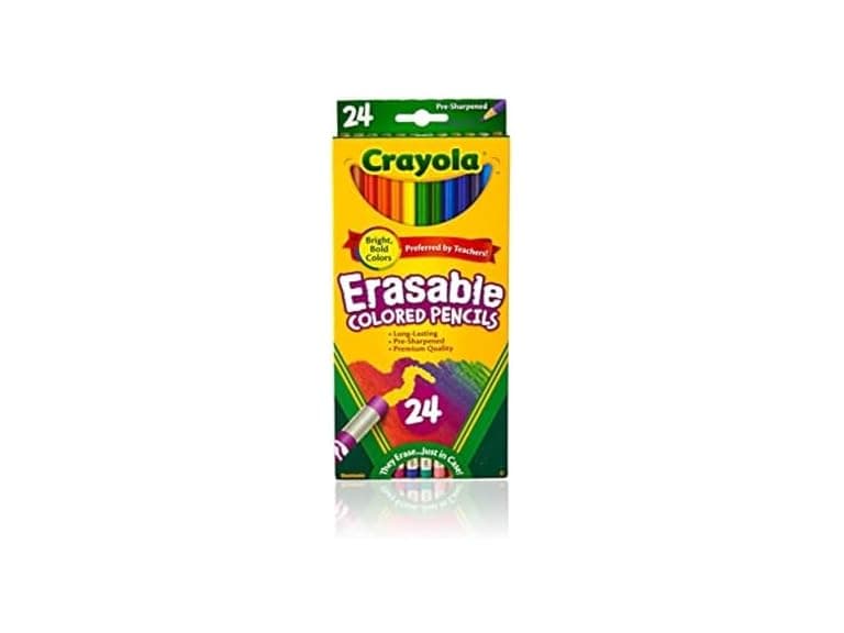Crayola Erasable Colored Pencils (24ct) - Image 1