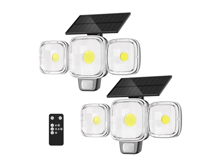 ESLIGHTION Solar Motion Sensor Outdoor Light - Image 1