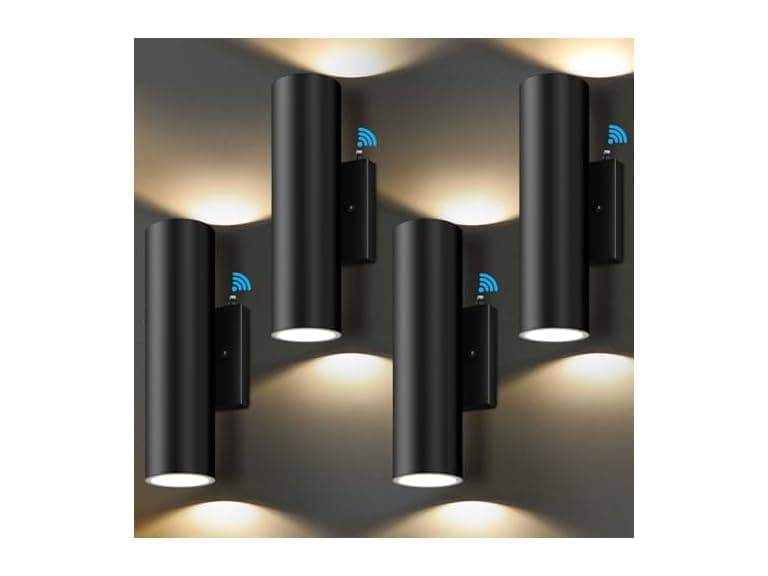 GoBright 4-Pack Dusk to Dawn Wall Lights - Image 1