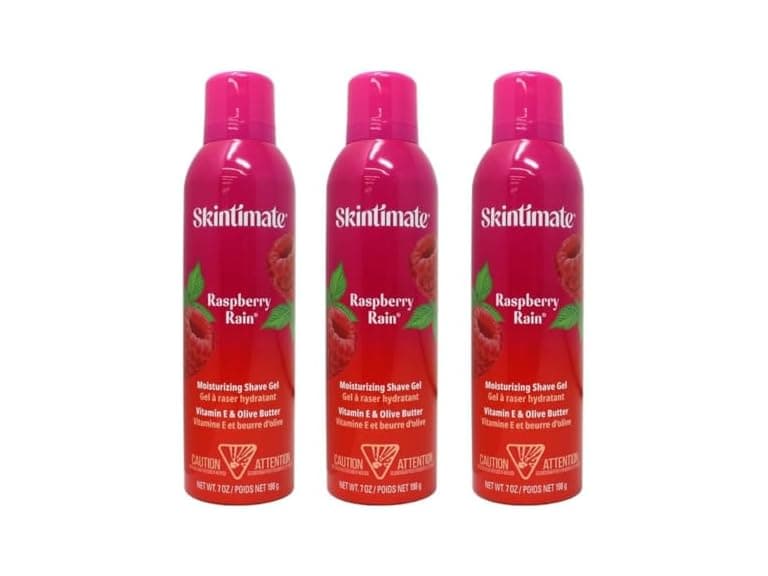 Skintimate Moisturizing Raspberry Shave Gel 3 Pack - Image 1