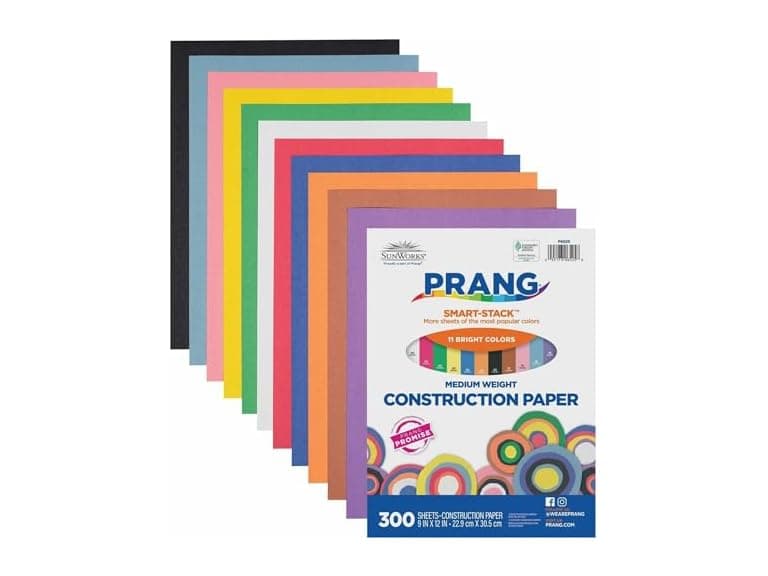 SunWorks Construction Paper 300 Sheets - Image 1