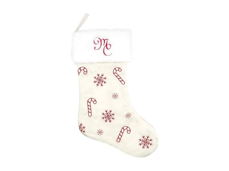 Mariah Carey Satin Embroidered Stocking - Image 1