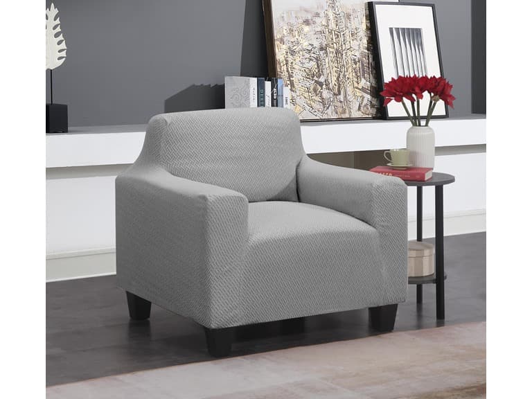 J&V Textiles Super Stretch Chair Cover - Image 1