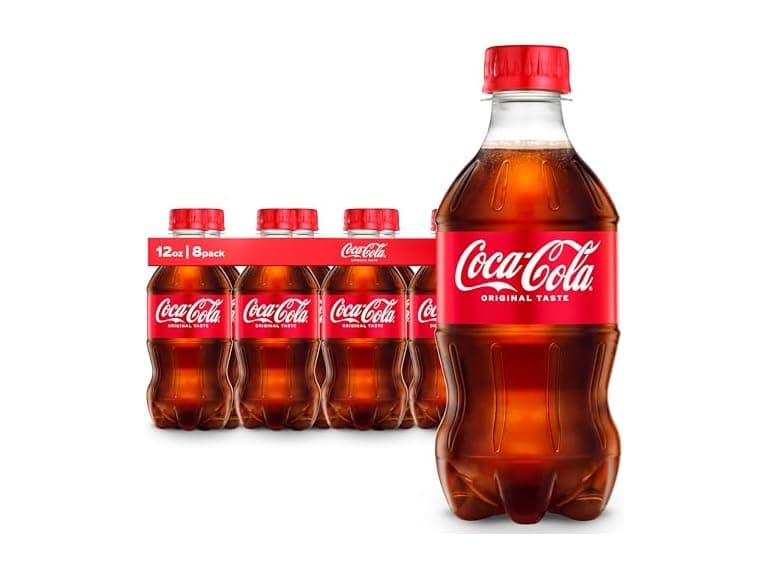 8PK Coca-Cola Soda Soft Drinks, 12 fl oz - Image 1