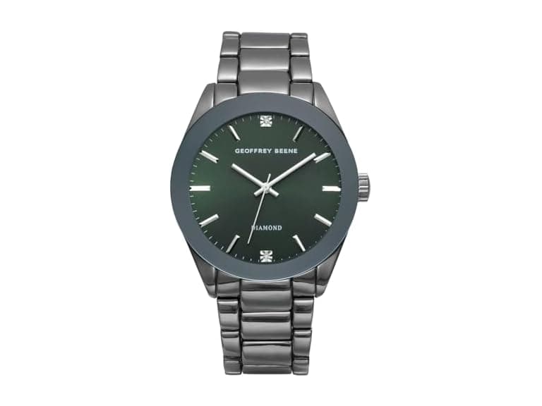 Geoffrey Beene Men Gunmetal Watch - Image 1