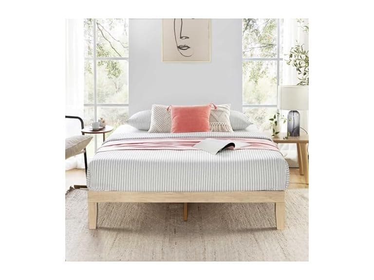 Mellow Naturalista Classic Queen Wood Bed - Image 1