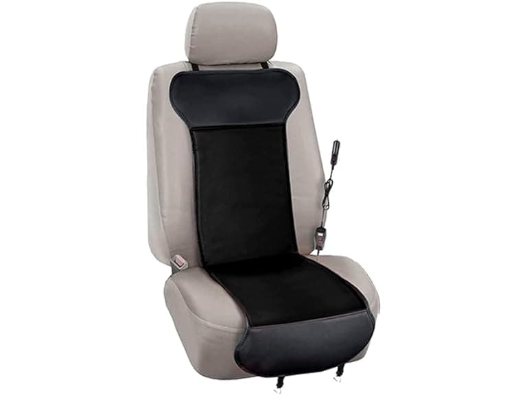 Zone Tech Heated Car Seat Cover Cushion