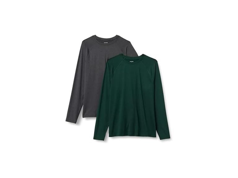 AE Mens Active Lt LS Tee 2Pk - Image 1