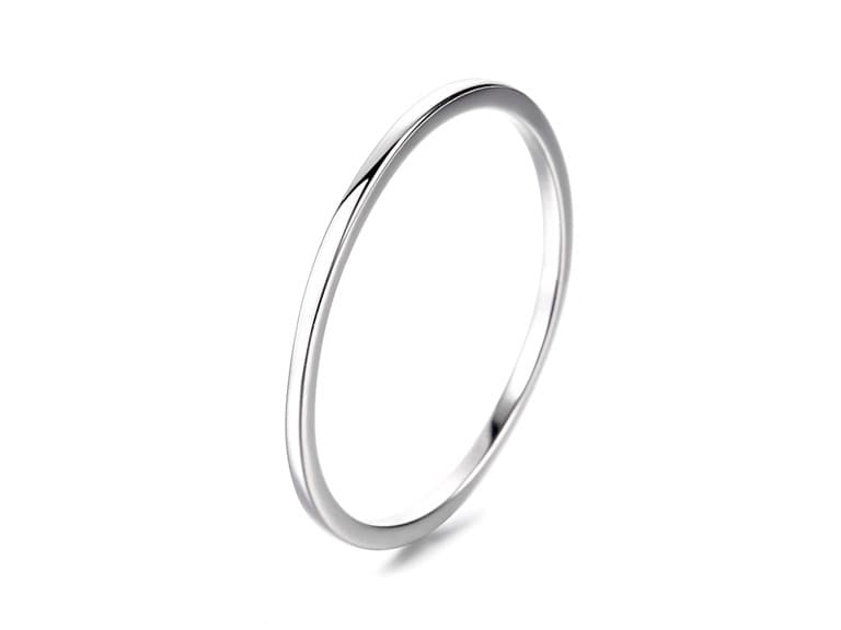925 Sterling Silver Thin Band