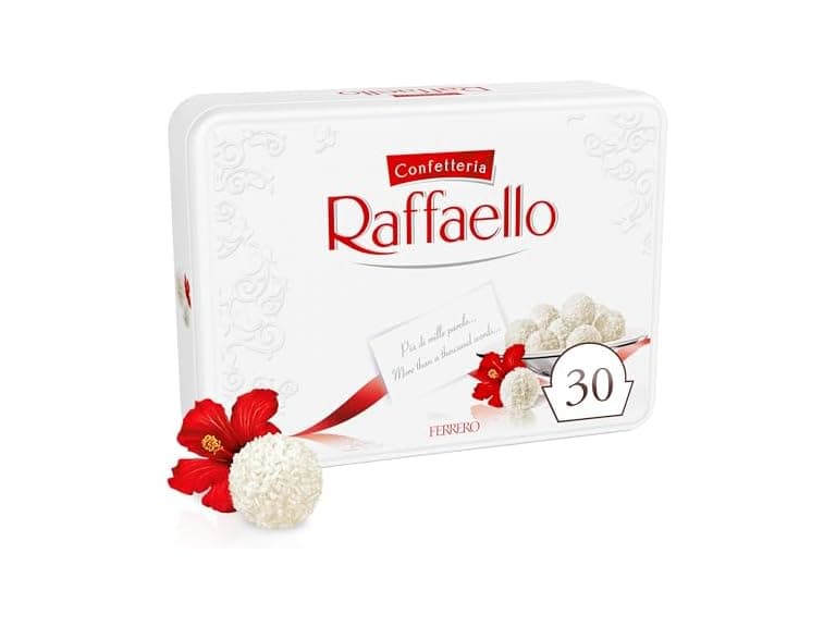 Raffaello Coconut Almond Pralines Tin 30ct - Image 1