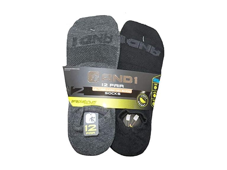 And1 Men (6-12.5) Colors Weight ProPlatinum Socks - Image 1