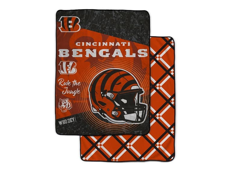NFL Team Helmet Fleece Blanket 60x80 - Image 1
