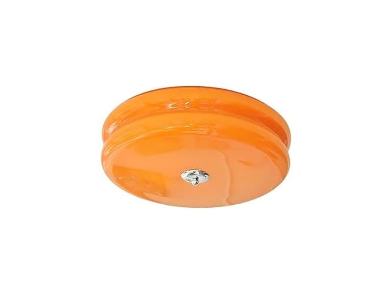 Nordic Round Semi Flush Ceiling Light - Image 1