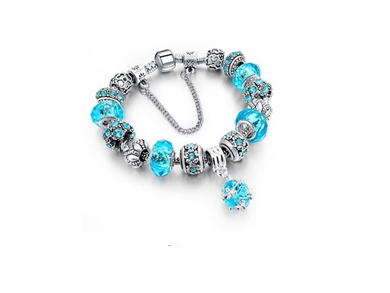 Yeidid Crystal Charm Bracelet - Image 1