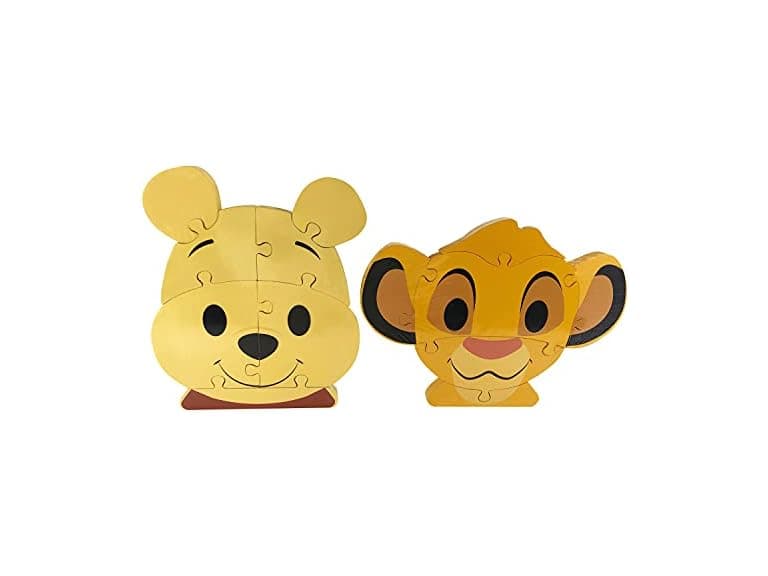 Disney 2-Pack Character Head Puzzle - Image 1
