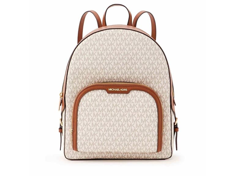 Michael Kors Jaycee Vanilla Medium Backpack - Image 1