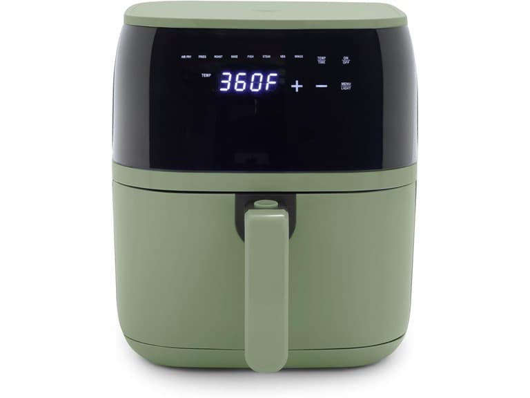 GreenLife Compact Electric Air Fryer Oven, 5.3 Q - Image 1