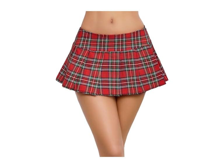 Avidlove Women (S) Pleated Mini Skirt Y2K Skirt - Image 1