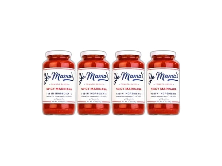 (6 Pack) Yo Mama's Spicy Marinara - Image 1